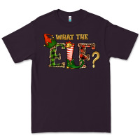 Plum What The Elf Christmas Premium Tee - RanaPortraitStore