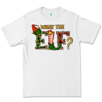 White What The Elf Christmas Premium Tee - RanaPortraitStore