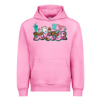 Fuchsia Pink doctor Urban Hoodie - AdoDesignShop