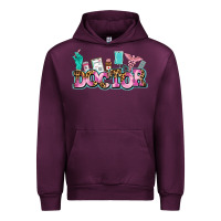 Mauve Wine doctor Urban Hoodie - AdoDesignShop
