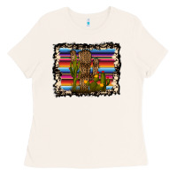 Bone Serape Cactus Ladies Tee - Bettercallsaul