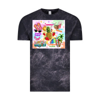 Cloud Black summer beach Vintage Tee - TumblerDesignByShophia
