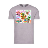 Vintage Zinc summer beach Vintage Tee - TumblerDesignByShophia