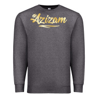 Charcoal Heather Azizam Persian Iran Iranian Gift Tala Gold Premium Sweatshirt - minhPixels