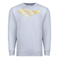 Heather Grey Azizam Persian Iran Iranian Gift Tala Gold Premium Sweatshirt - minhPixels
