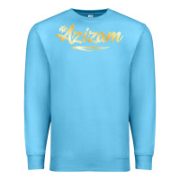 Ocean Blue Azizam Persian Iran Iranian Gift Tala Gold Premium Sweatshirt - minhPixels