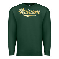 Sports Green Azizam Persian Iran Iranian Gift Tala Gold Premium Sweatshirt - minhPixels