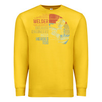 Lemon Mens Welder Because Engineers Need Heroes Too Gifts Funny Welding Premium Sweatshirt - minhPixels