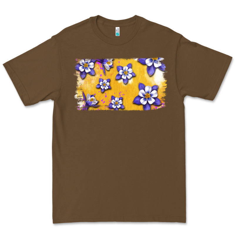 Rocky Mountain Columbine Flower Premium Tee by Bettercallsaul | Teevron