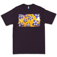Plum Rocky Mountain Columbine Flower Premium Tee - Bettercallsaul