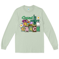 Matcha Saved by his grace Easter Long Sleeve Tee - CowGirlArtShop