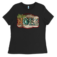 Black Christmas Noel Ladies Tee - Bettercallsaul