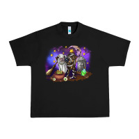 Black Cow Halloween Urban Heavy Tee - RanaPortraitStore