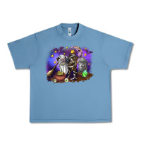 Pebble Blue Cow Halloween Urban Heavy Tee - RanaPortraitStore