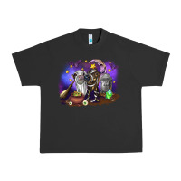 Pigment Black Cow Halloween Urban Heavy Tee - RanaPortraitStore