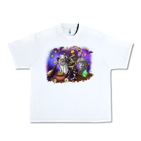 White Cow Halloween Urban Heavy Tee - RanaPortraitStore