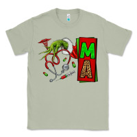 Matcha Christmas Character Nurse Classic Tee - NancyCooperArtShop