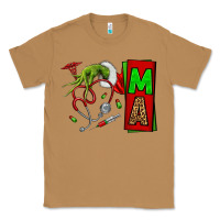 Toasted Coconut Christmas Character Nurse Classic Tee - NancyCooperArtShop