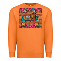Carrot love school bus leopard Premium Sweatshirt - Artiststas