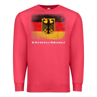 Cardinal Germany German Flag Deutschland Souvenir Gift Alemania Premium Sweatshirt - minhPixels