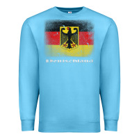 Ocean Blue Germany German Flag Deutschland Souvenir Gift Alemania Premium Sweatshirt - minhPixels