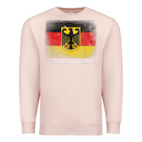 Pale Pink Germany German Flag Deutschland Souvenir Gift Alemania Premium Sweatshirt - minhPixels