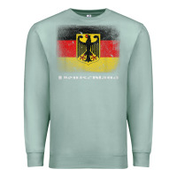 Seafoam Germany German Flag Deutschland Souvenir Gift Alemania Premium Sweatshirt - minhPixels