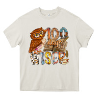 Cream 100 days wiser Heavy Core Tee - RacoonDesign