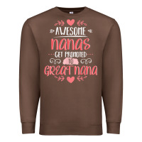 Chestnut Gift for 1st Time Great Nana  Great Nana Premium Sweatshirt - minhPixels