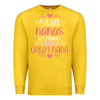 Lemon Gift for 1st Time Great Nana  Great Nana Premium Sweatshirt - minhPixels