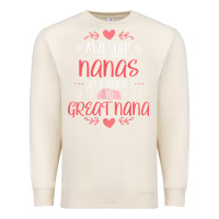 Sandshell Gift for 1st Time Great Nana  Great Nana Premium Sweatshirt - minhPixels