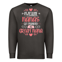 Smoke Gift for 1st Time Great Nana  Great Nana Premium Sweatshirt - minhPixels
