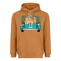 Meerkat easter bunny truck Heavyweight Hoodie - Artiststas