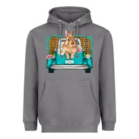 Storm easter bunny truck Heavyweight Hoodie - Artiststas