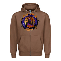 Chestnut bad witch vibes Zipper Hoodie - SublimationCraftShop