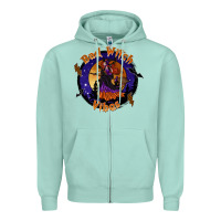 Seafoam bad witch vibes Zipper Hoodie - SublimationCraftShop