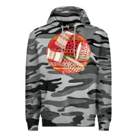 Slate Camo african fabric pattern round earrings 2 Premium Hoodie - BundleAndBundleShop