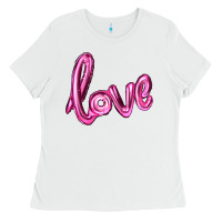 White valentine's day love balloon Ladies Tee - RanaPortraitStore