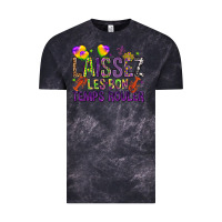 Cloud Black Loissez les bon temps rouler with balloon Vintage Tee - HowdyJamesFarm