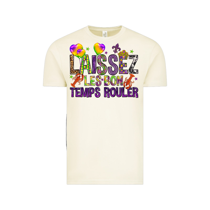 Loissez Les Bon Temps Rouler With Balloon Vintage Tee by HowdyJamesFarm | Teevron