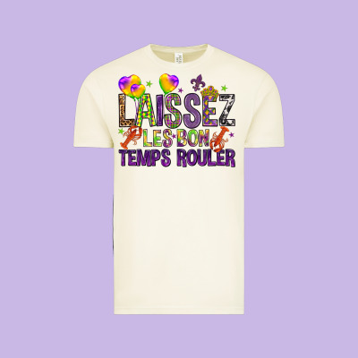 Loissez Les Bon Temps Rouler With Balloon Vintage Tee Designed By Howdyjamesfarm