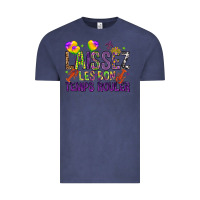 Vintage Denim Loissez les bon temps rouler with balloon Vintage Tee - HowdyJamesFarm