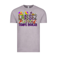 Vintage Zinc Loissez les bon temps rouler with balloon Vintage Tee - HowdyJamesFarm