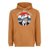 Meerkat trump was right republican conservative political t shirt Heavyweight Hoodie - minhPixels