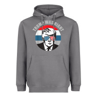 Storm trump was right republican conservative political t shirt Heavyweight Hoodie - minhPixels