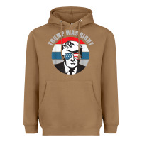 Toasted Coconut trump was right republican conservative political t shirt Heavyweight Hoodie - minhPixels