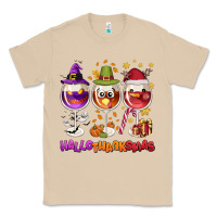 Mushroom Hallothanksmas wine glasses Classic Tee - NancyCooperArtShop
