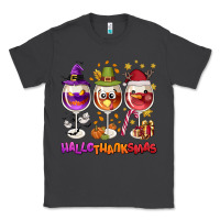 Smoke Hallothanksmas wine glasses Classic Tee - NancyCooperArtShop