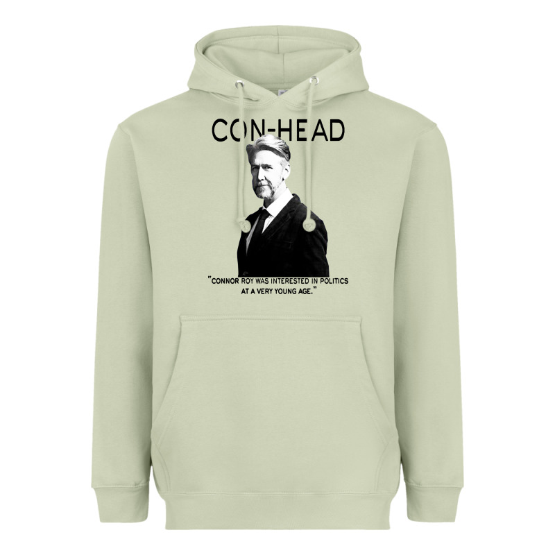 Connor, Roy Was Interested In Politics Heavyweight Hoodie by minhPixels | Teevron