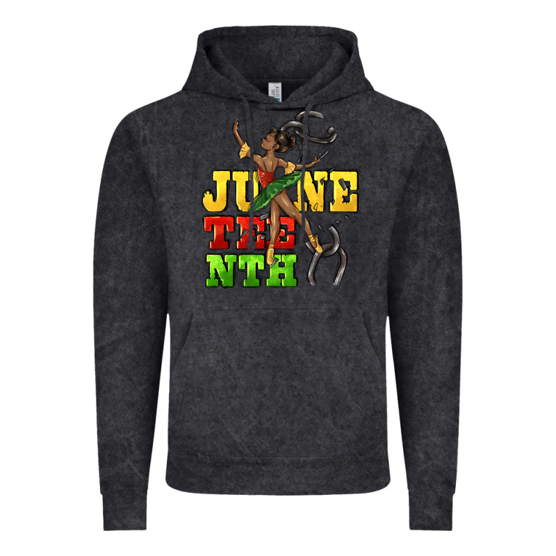 Juneteenth Vintage Hoodie by CowGirlArtShop | Teevron
